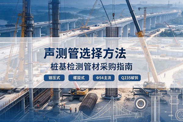 古浪声测管选型标准
