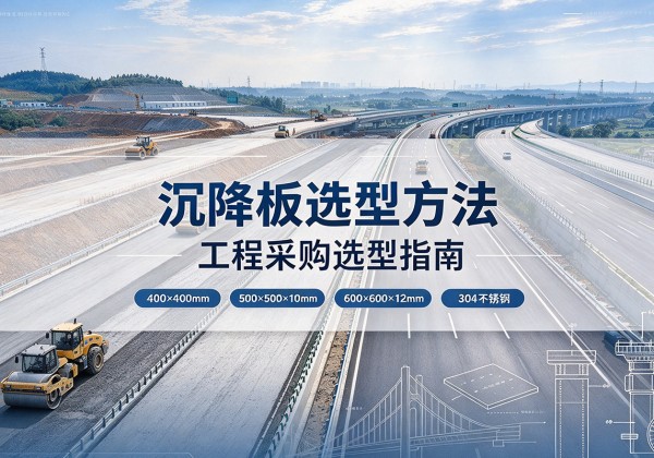 古浪沉降板选择方法