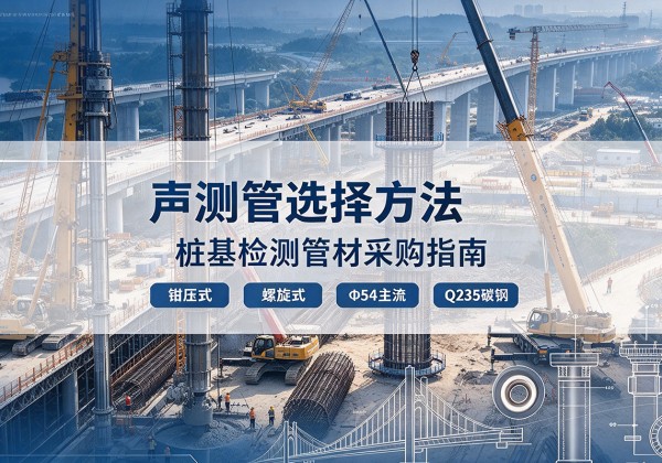 古浪声测管选型标准