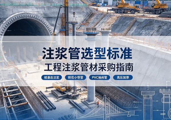 古浪注浆管选型标准
